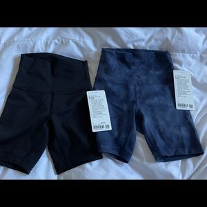 Lululemon wunder under bike shorts! Size 2
